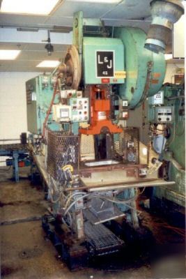 45 ton l&j o.b.i. press #25259