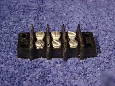 Cinch-jones barrier terminal block, 3-142