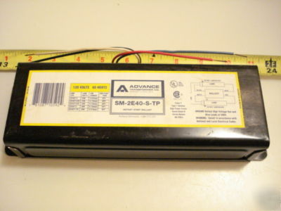 Fluorescent ballast for 2 F48T12 slimline - 120V-60HZ