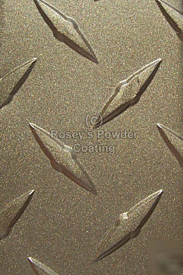 Golden flakes metallic 1 lb powder coating paint