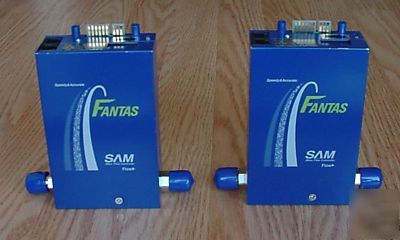 (2) sam fantas mass flow controller model SFCBA1480F