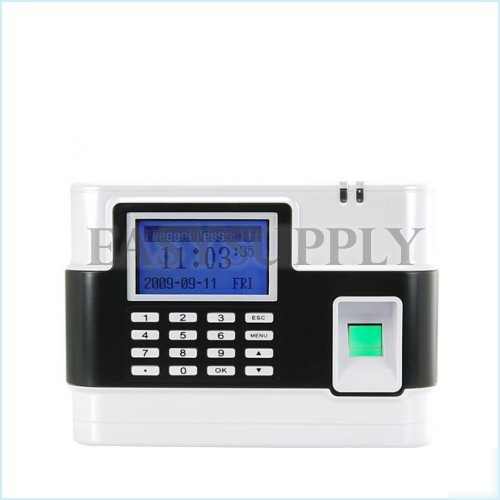 2010 fingerprint attendance time color clock tcp/ip usb