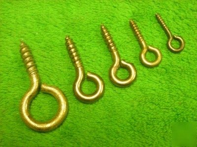 311 brass screw eye eyes eyelet 7/8