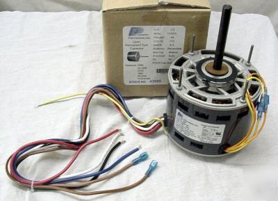 3585 1/3 hp 1075 115 v 3 speed furnace blower fan motor