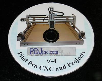 Cnc router table machine kit plans milling plasma dvd