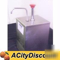 Commercial sauce cheese manual condiment pump