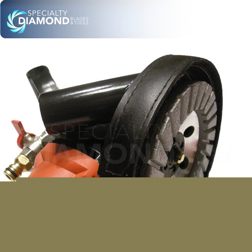 Dustless concrete granite stone grinder and polisher