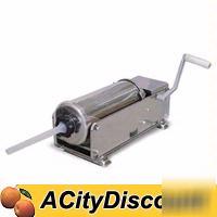 Fma 8.8 lb horizontal manual sausage stuffer 4KHSS