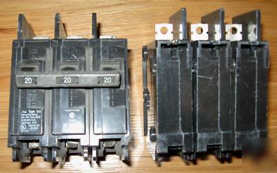 Ite siemens bolt on type bq 3 pole 15A 15 amp BQ3B015