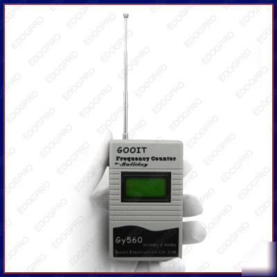 Portable digital frequency counter 50MHZ-2.4G lcd