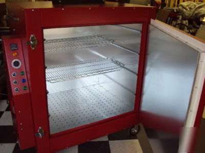 Powder coating batch oven 27 cubic feet