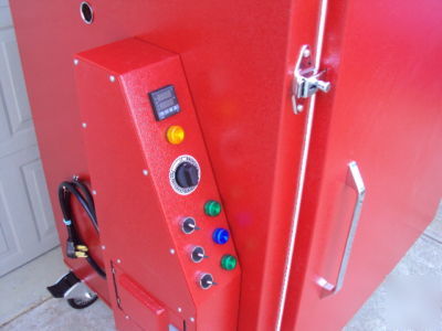 Powder coating batch oven 27 cubic feet