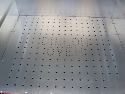 Powder coating batch oven 27 cubic feet