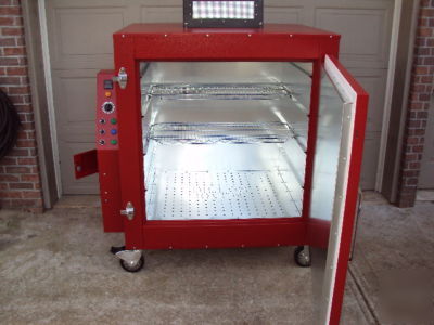 Powder coating batch oven 27 cubic feet