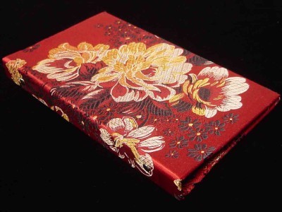 Silk business card book/holder for 120 cards YBS226BC69