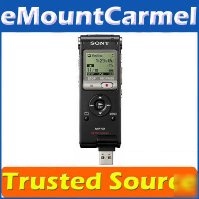 Sony icd-UX300 ICDUX300 stereo digital voice recorder
