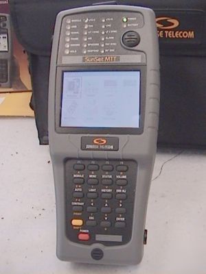 Sunrise telecom sunset mtt field tester with extras