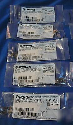 Synthes 241.262-267 3.5MM lcpÂ® plates