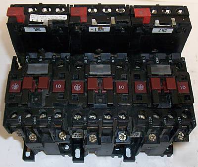 Telemecanique non-reversing contactors w/ olr LC1D129