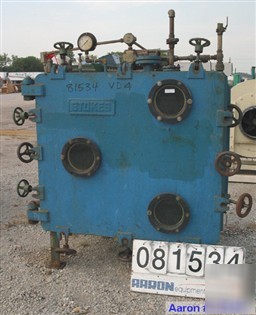 Used: stokes vacuum shelf dryer, approximately 48.9 squ