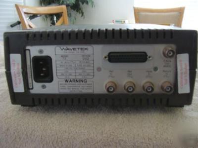 Wavetek 75 arbitrary waveform generator w/opt 002 
