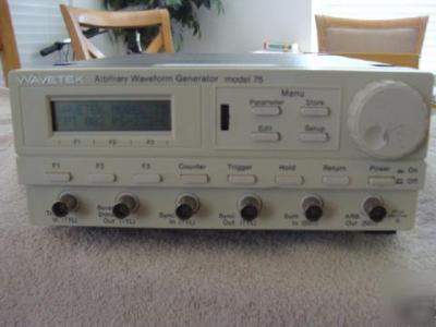 Wavetek 75 arbitrary waveform generator w/opt 002 