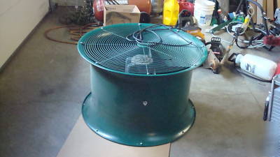 Industrial fan, high velocity: 