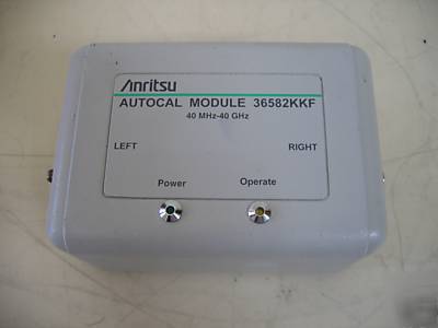 Anritsu 36582KKF autocal 40 mhz, 40 ghz, k (m) to k (f)