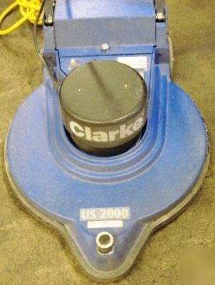 Clarke 562M floor finishing machine us-2000 