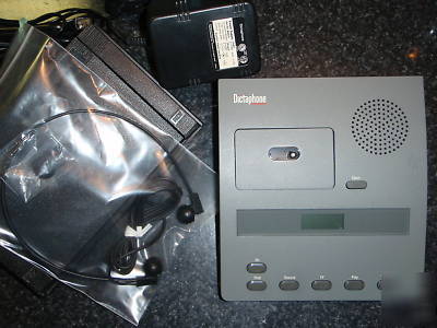 Dictaphone 3740 micro cassette transcriber complete