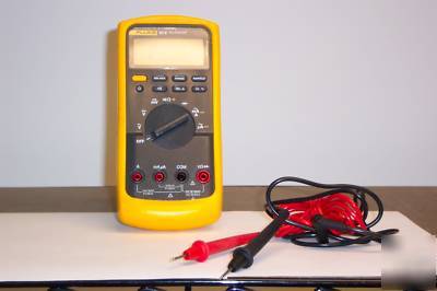 Fluke 83 v 5 83V true rms dmm - calibrated & certified 