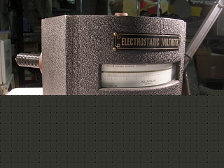 Kilovolts electrostatic voltmeter model esh 0-15KV