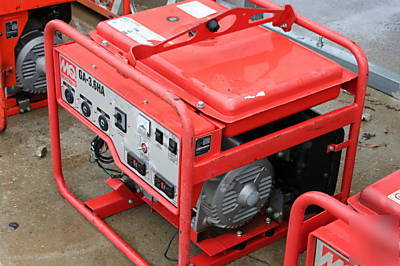 Multiquip 3600 watt portable generator honda power