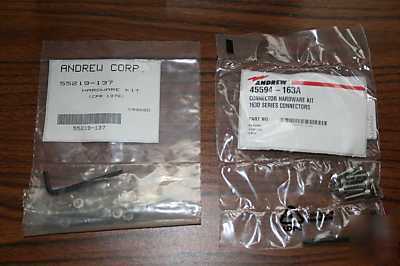 New andrew heliax 163DET tunable connector assembly 