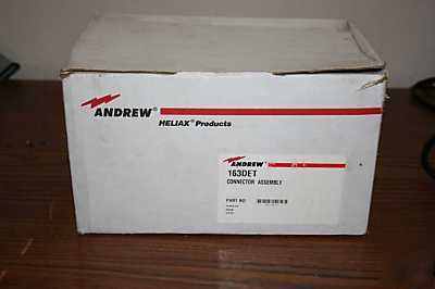 New andrew heliax 163DET tunable connector assembly 