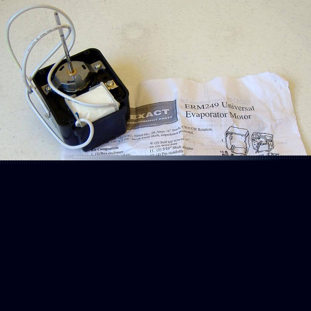 New erp exact evapoorator fan motor ERM249, G158289 