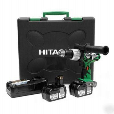 New hitachi DV18DL 18V hxp 3.0 ah hammer drill 