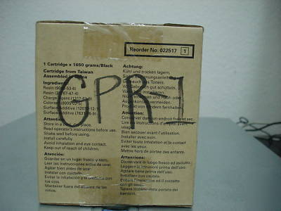 New katun compatible toner cartridge for canon gpr-1 