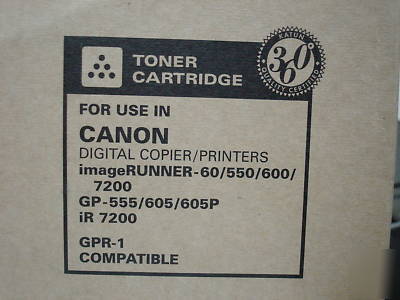 New katun compatible toner cartridge for canon gpr-1 