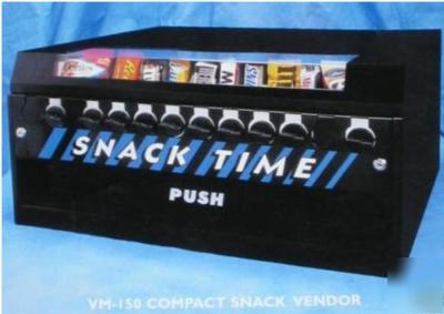 New vm-150 snack time chip & candy vending machine 