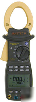 Power factor clamp meter 3 phase mastech true rms value