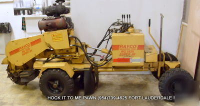 Rayco rg 1625 super jr self propelled stump grinder