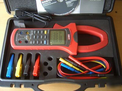 Uni-t,UT232,3/single phase power clamp meter/tester,usb