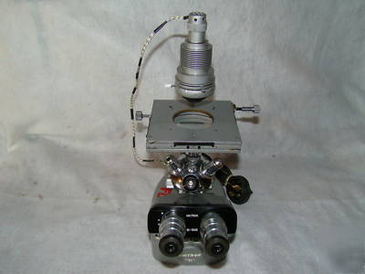 Unitron lighted microscope w/ 4 objectives