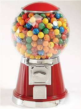 Uturn gumball & wowie zowie snack vending machine lot