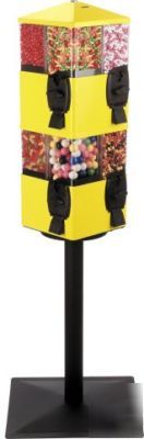 Uturn gumball & wowie zowie snack vending machine lot