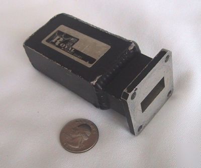 Waveguide high power load royal 1339 8.2-12.4 ghz WR90