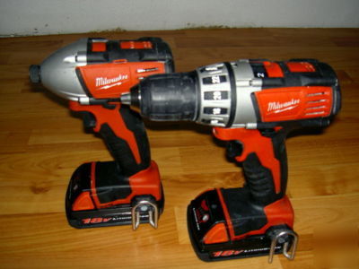 Milwaukee 2691-22 cordless 18V drill impact driver kit 