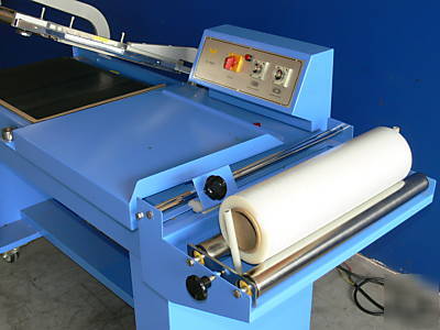 New l type impulse sealer shrink wrapper wrapping film 