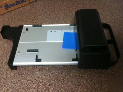 New newbold addressograph flatbed imprinter 